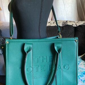 Marc Jacobs Green Tote Bag